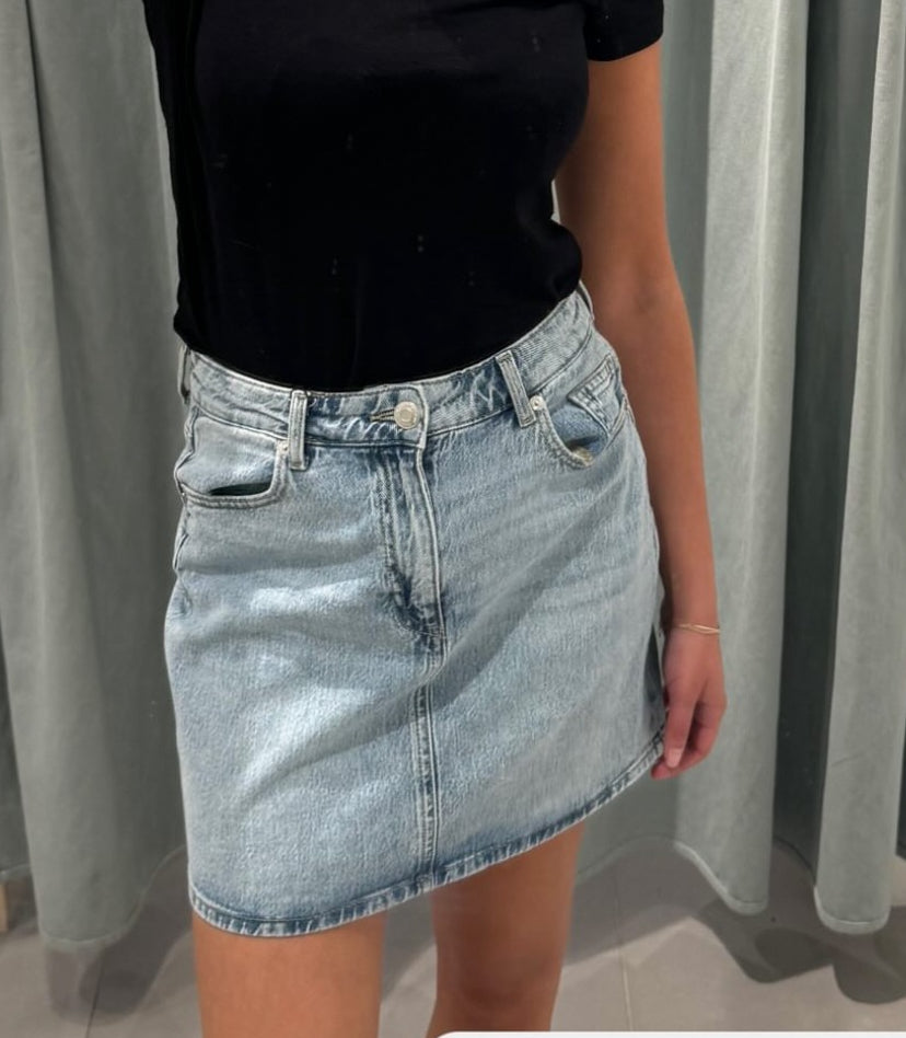 VMTESSA Skirt - Light Blue Denim