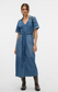 VMTRYLLA Midi Dress - Medium Blue Denim