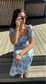 VMBELLA Midi Dress - Illusion Blue