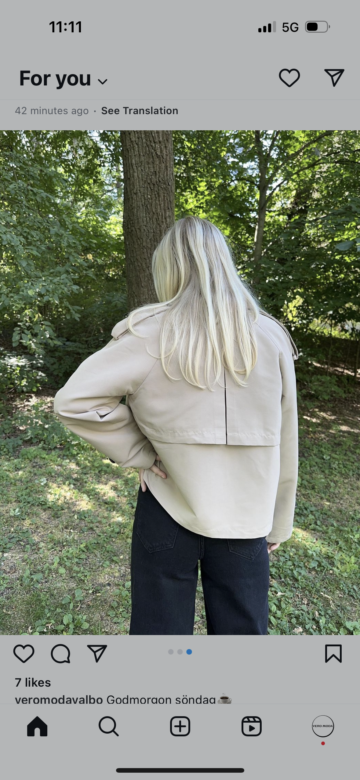 VMCHLOE Jacket - Silver Mink