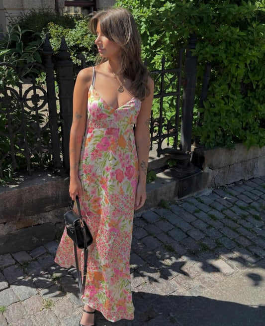 VMALTHEA Long Dress - Birch