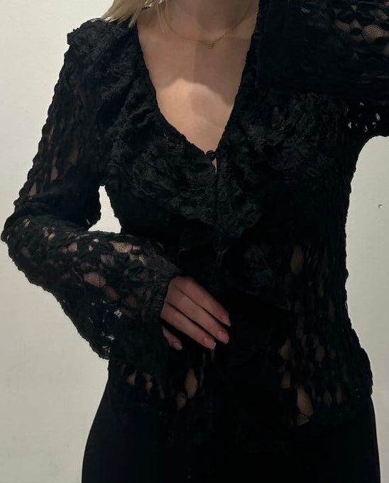 AWKIENNA Top - Black