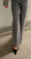 VMTESSA Jeans with studs - Light Grey Denim