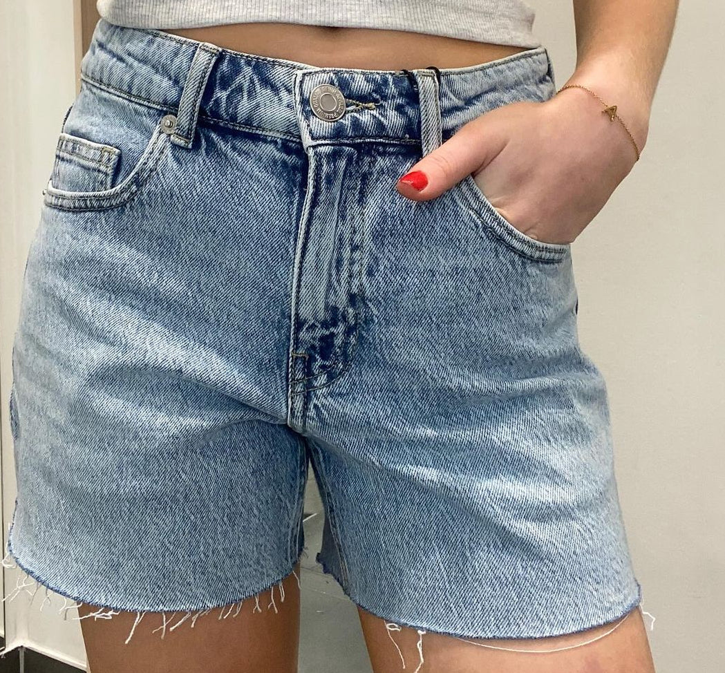 VMTESS Shorts - Light Blue Denim