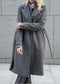 VMFORTUNEAYA Coat - Medium Grey Melange