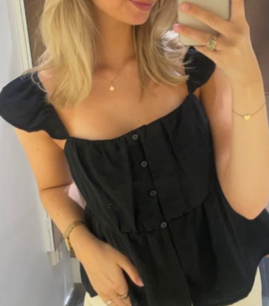 VMEVALINA Top - Black