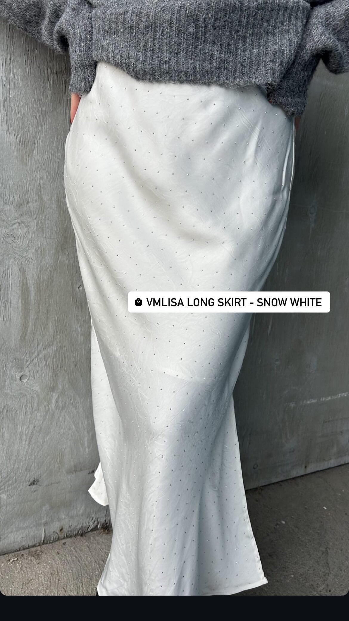 VMLISA Long Skirt - Snow White